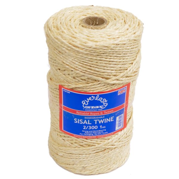 Sisal Twine 2/300 1Kg Spools 10 Pack