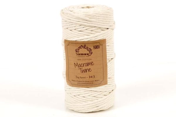 34/3 (5mm) Everlasto Cotton String 0.5Kg Spool