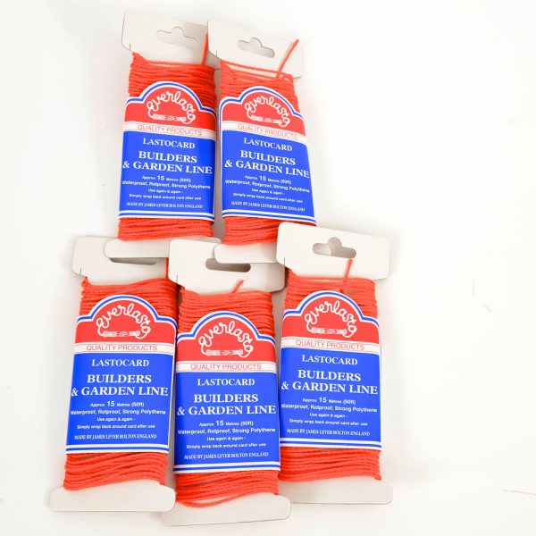 10 X 15m Lastocard Polyethylene Builders Line Cards