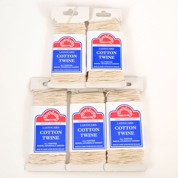 5 Pack Lastocard Cotton Twine Cards