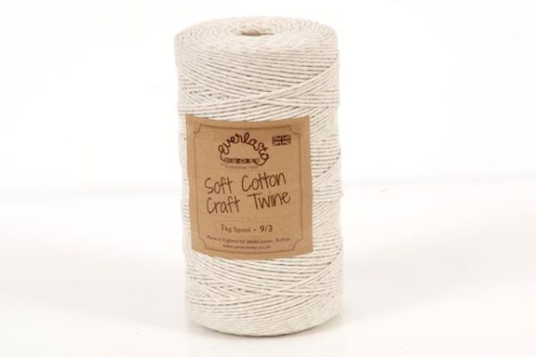 9/3 (3mm) Everlasto Cotton String 1Kg Spool