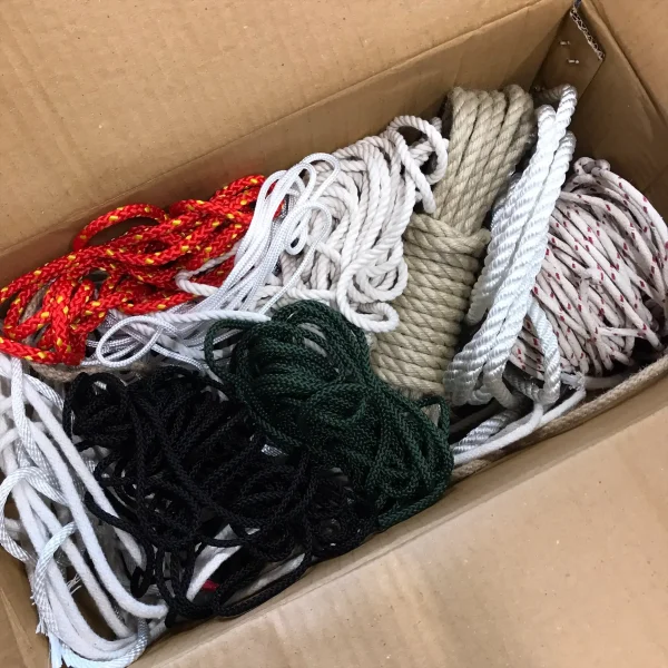 Assorted Natural/Braid/Synthetic Ropes