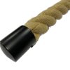 Twin Pack - Black End Cap For 24mm Decking Rope - Image 3