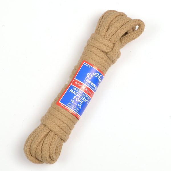 Blonde Coloured Cotton Magicians Rope 6mm Diameter