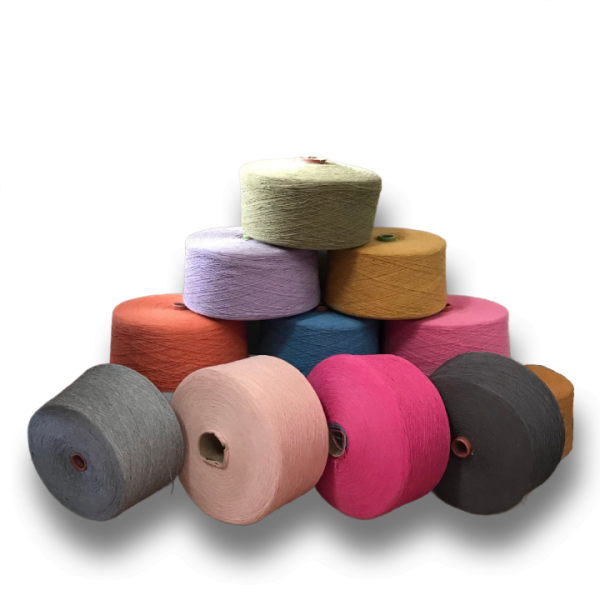 Cotton Dyed Yarn Cones