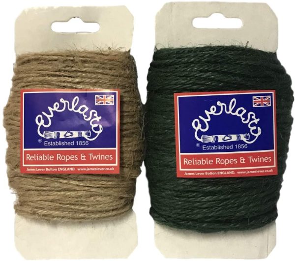 Everlasto 50M Jute Craft Twine Card