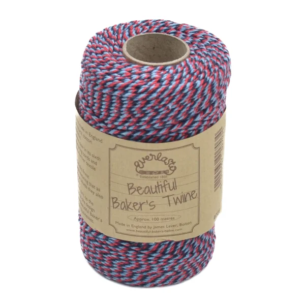 Bakers Twine Navy Sky And Red