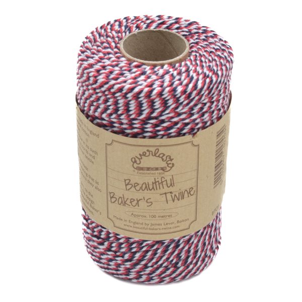 Bakers Twine Red White And Black