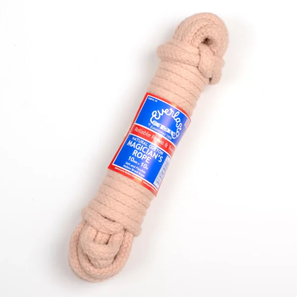 Cherry Coloured Cotton Magicians Rope 6mm Diameter