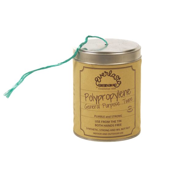 Everlasto Twine In A Tin Polypropylene 200m Various Colours