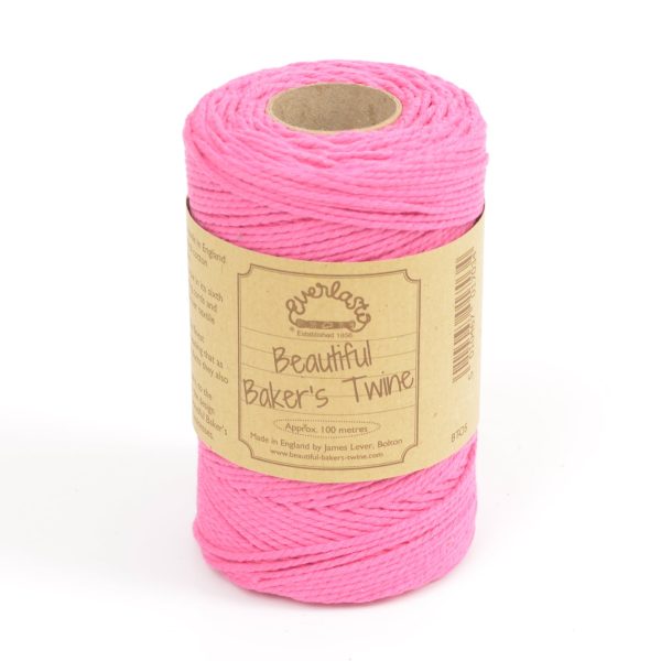 Solid Bakers Twine Fuchsia