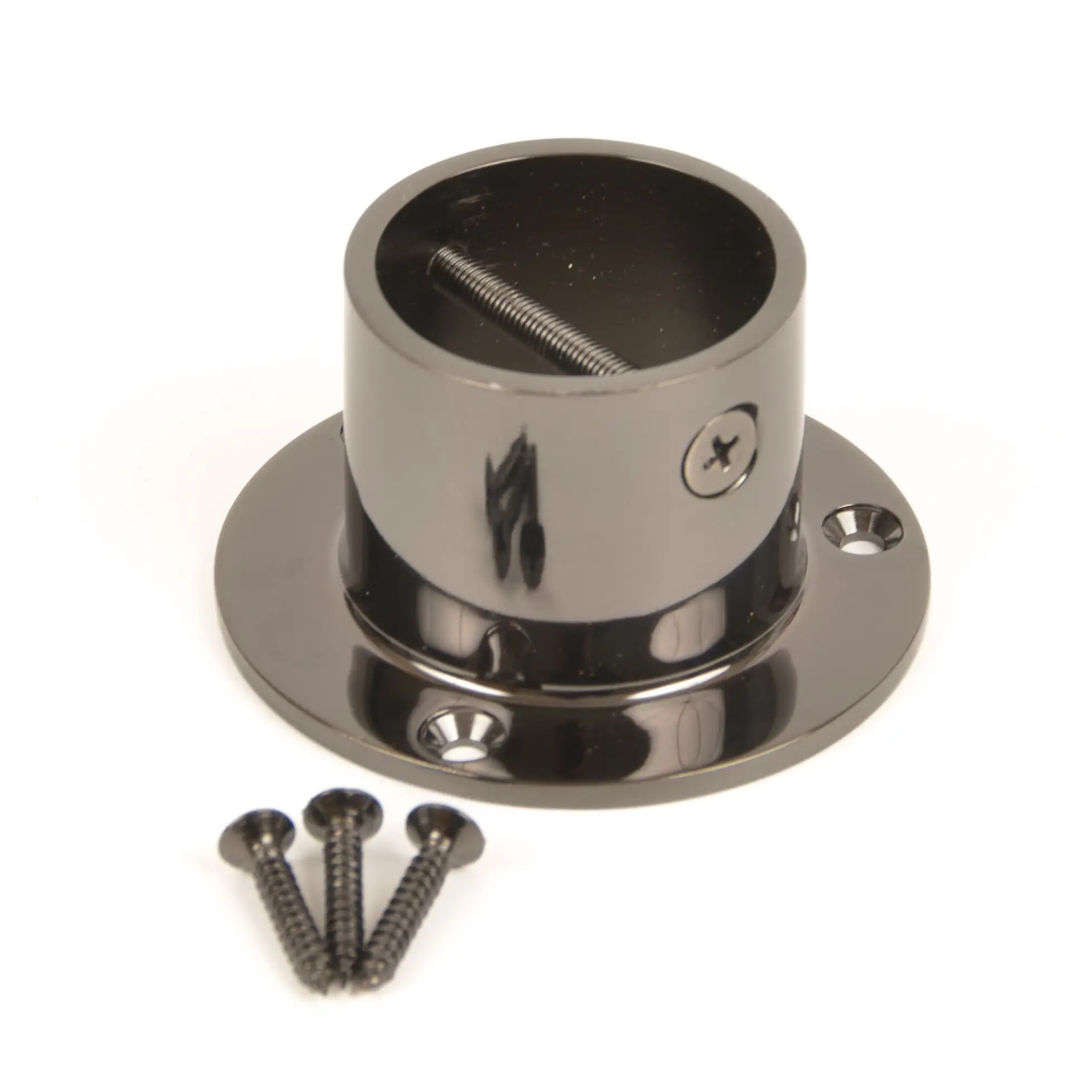 36mm Rope Cup End - Gunmetal Black