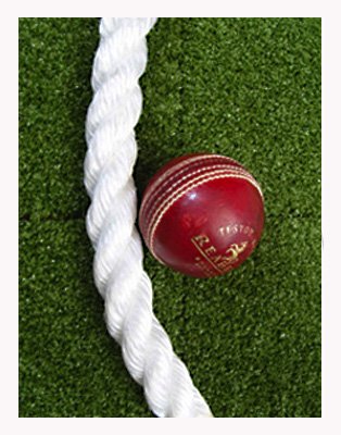 White Cricket Boundary Rope -  24mm X 50m - Image 2