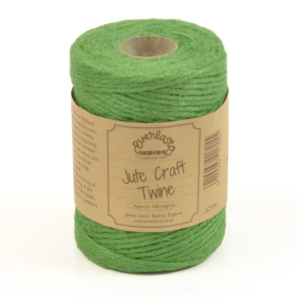 Lawn Green Coloured Jute Twine