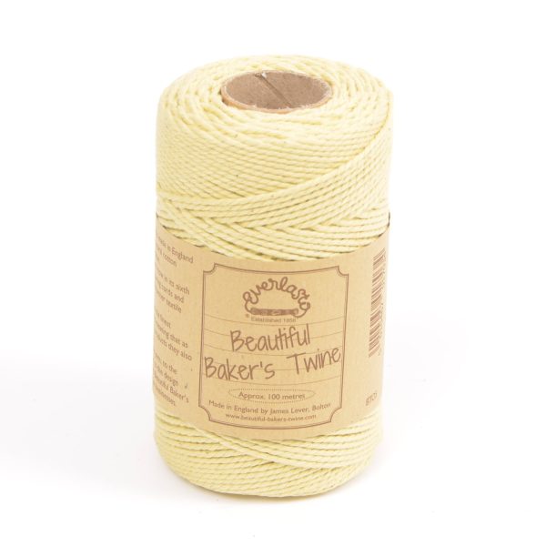 Solid Bakers Twine Lemon