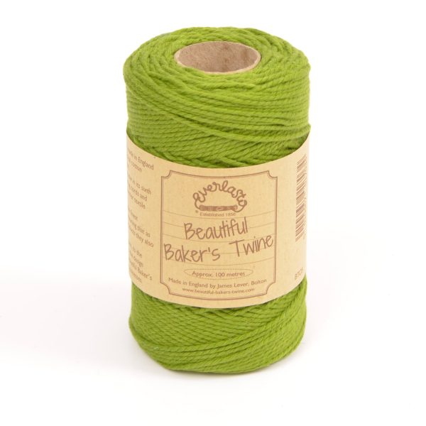 Solid Bakers Twine Lime