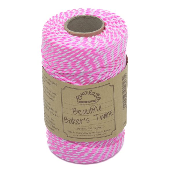 metallic Pink Bakers Twine