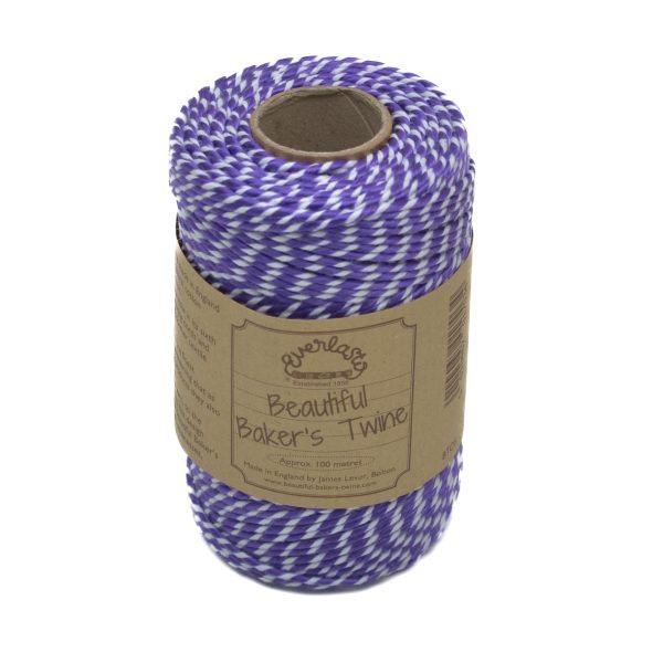 metallic Purple Bakers Twine