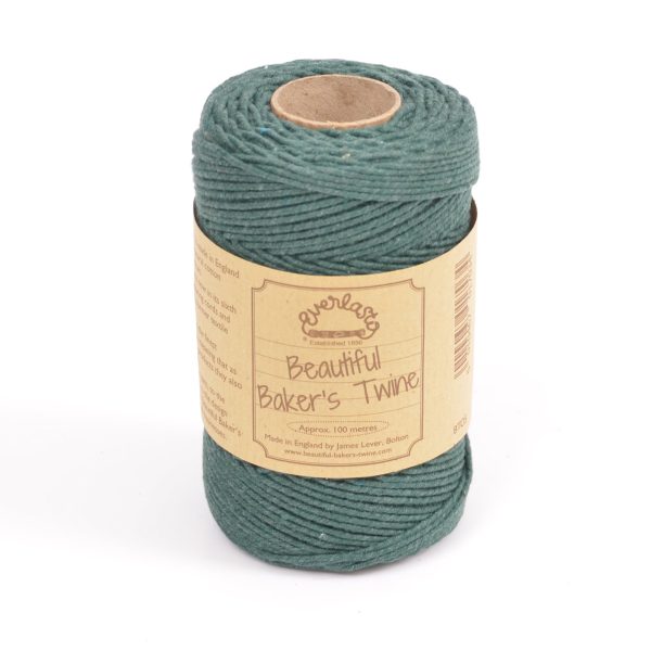 Solid Bakers Twine Moss Green