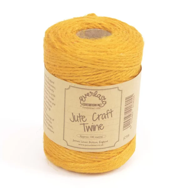 Olde Gold Coloured Jute Twine