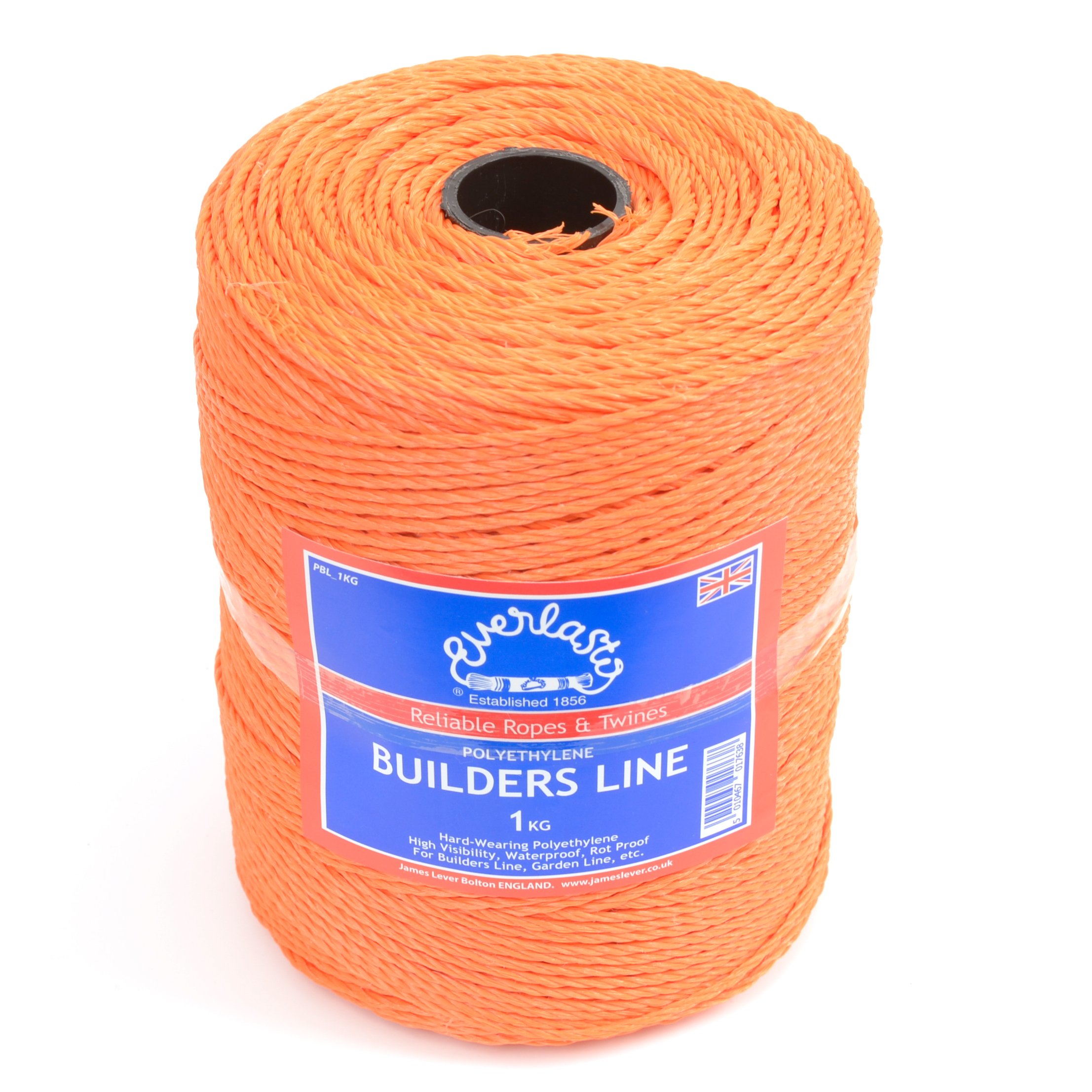 Polyethylene Orange Builder’s Line - 1KG Spool
