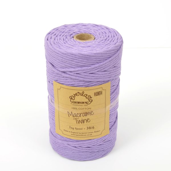 38/6 (4mm) Scottish Thistle Macrame Twine 0.5Kg/1Kg Spool