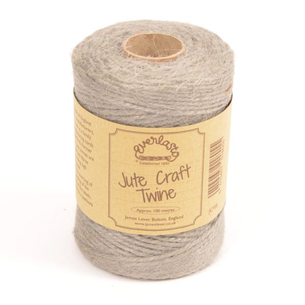 Silver Coloured Jute Twine