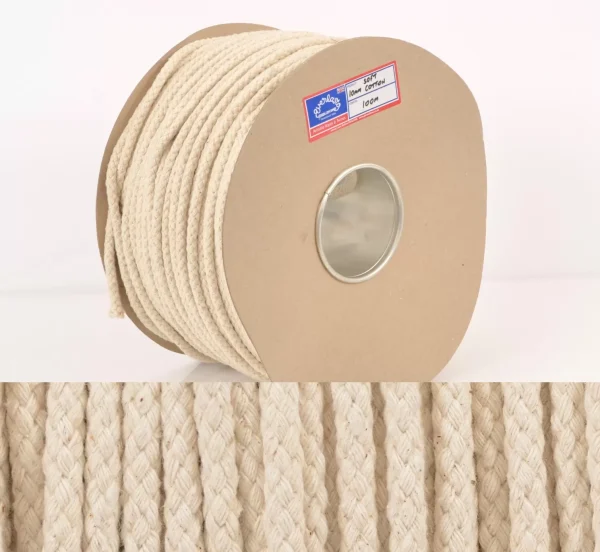 Everlasto Soft Cotton Braided Rope 10mm X 100m