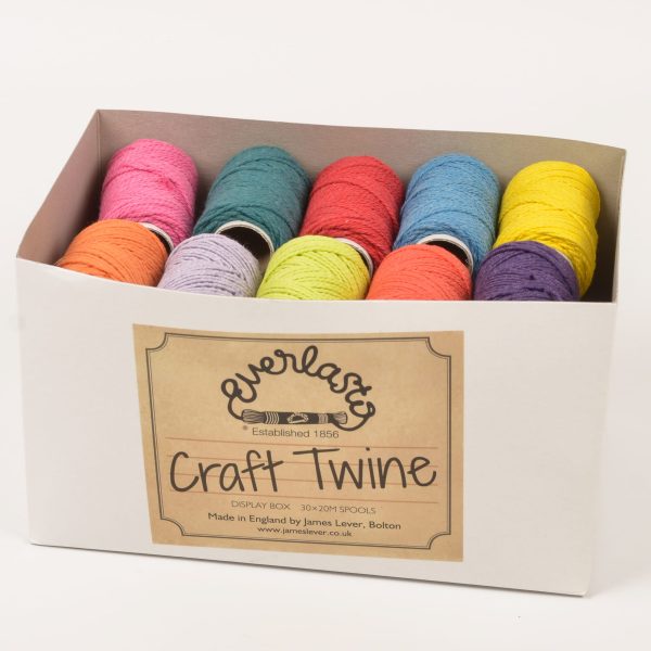 Solid Bakers Twine Display Box