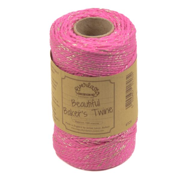 Sparkle Bakers Twine Fuchsia