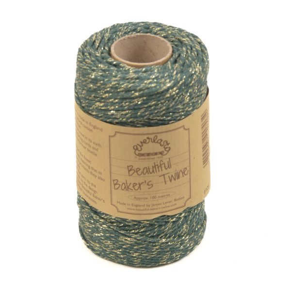 Sparkle Bakers Twine Moss Green