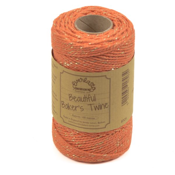 Sparkle Bakers Twine Orange