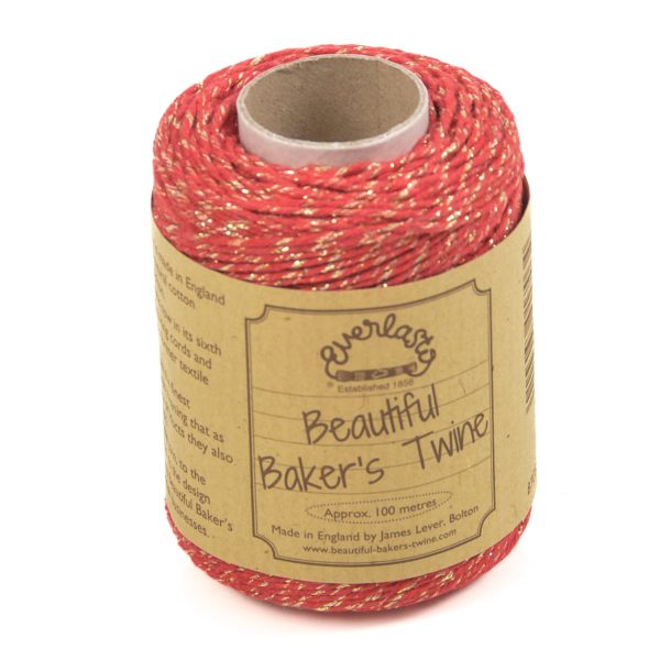 Bakers Twine Finest Beefeater Red Sparkle