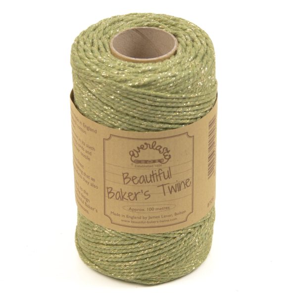 Sparkle Bakers Twine Sage Green