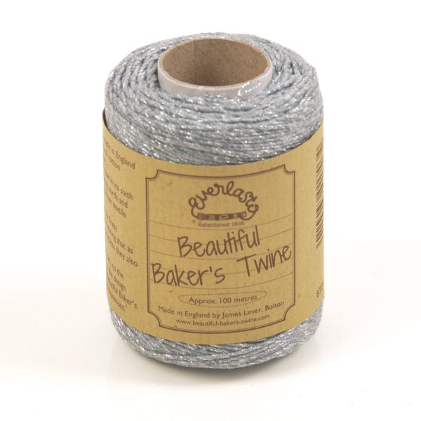 Bakers Twine Finest Silver Sparkle