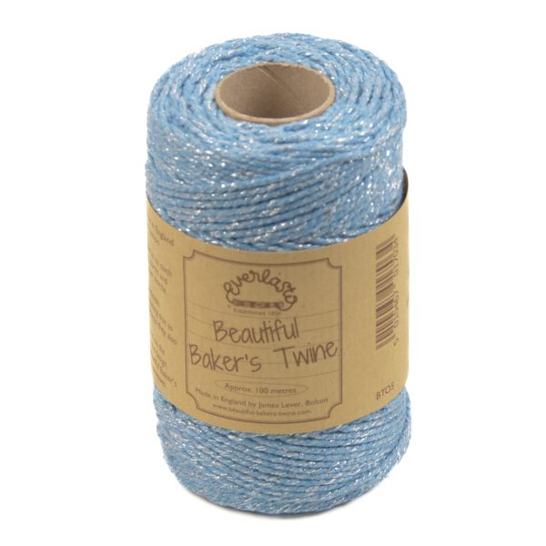 Sparkle Bakers Twine Sky Blue