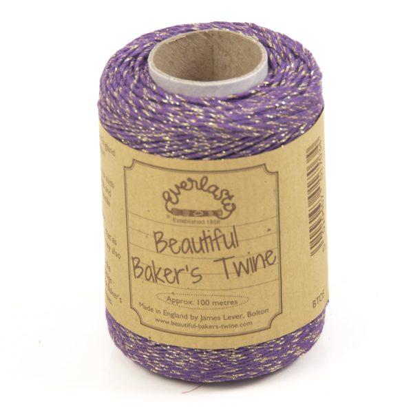 Bakers Twine Finest Violet Sparkle