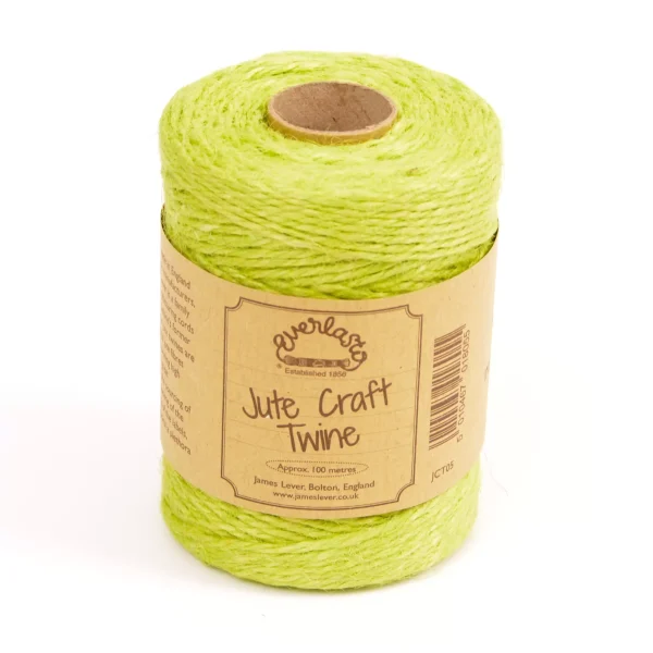 Spring Green Jute Twine