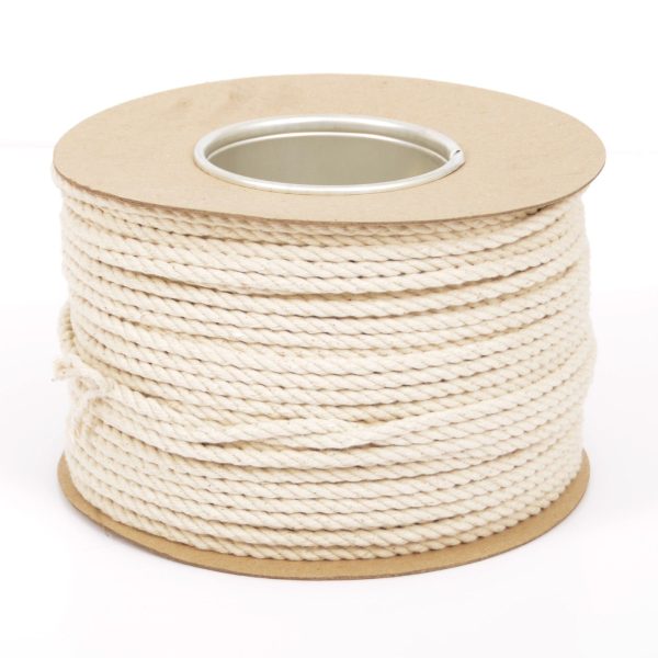 Everlasto Twisted Cotton Rope 6mm X 50m