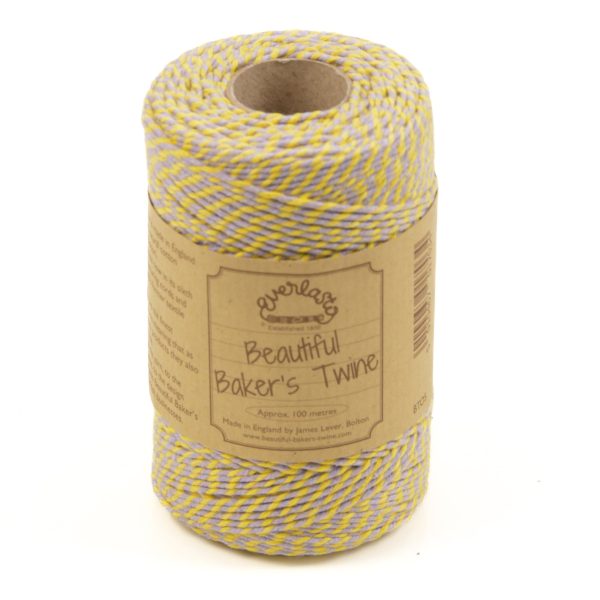 Bakers Twine Lemon And Heather