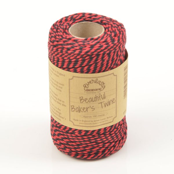 Bakers Twine Red And Black