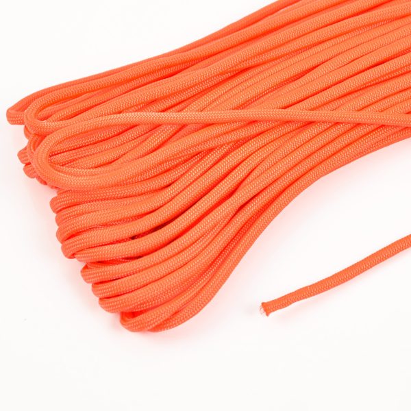 Us 550 Paracord Neon Orange 10m