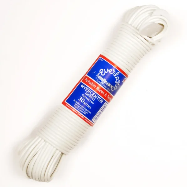 Wyercentor Steel Core White 50m